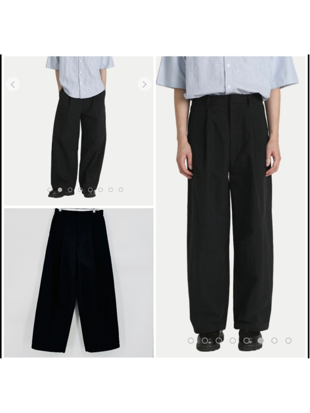 NWOT Men's Arcade Dante Curve Trousers in Black, Size XS